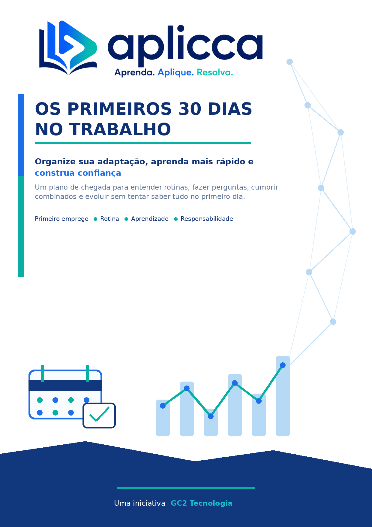 Capa do guia Os Primeiros 30 Dias no Trabalho